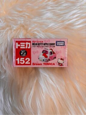 Sanrio Pink Hello Kitty Apple Carry Toy Car by Takara Tomy